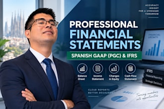 prepare and review financial statements and management reports