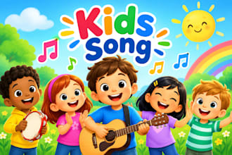 write fun kids songs, baby songs, nursery rhymes