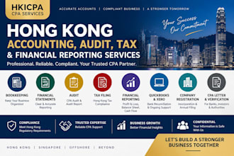 provide hkicpa CPA accounting, audit, tax and financial reporting services
