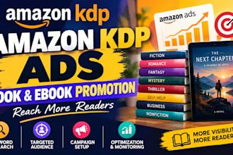 do book promotion and ebook marketing using amazon KDP ads