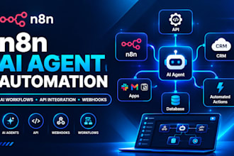 build n8n ai agent, email  for customer support ticket automation