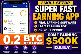 create fast earning software, legit earning bot, best earning app