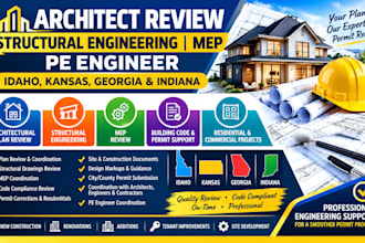 architect review structural engineering mep pe  engineer in idaho kansas ga in