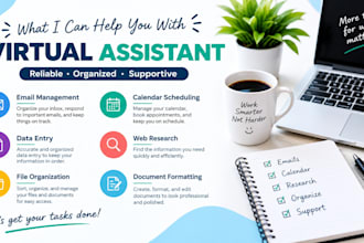 be your general virtual assistant for administrative tasks