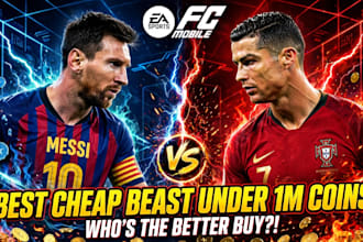design eye catching fc mobile and youtube gaming thumbnails