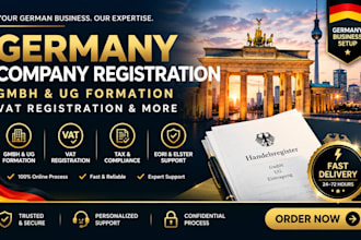do germany company registration gmbh ug formation and vat registration