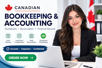 canadian bookkeeping and accounting in quickbooks online for small business