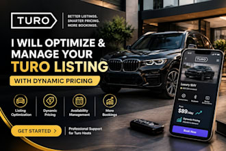 optimize and manage your turo listing with dynamic pricing