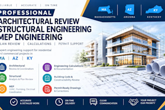 architect review structural engineering mep engineer stamp in ma az ky