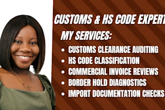 resolve your customs clearance issues and classify product hs codes