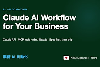 build a claude ai automation workflow for your business