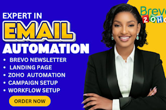 setup  brevo activecampaign zoho mailchimp landing page automation