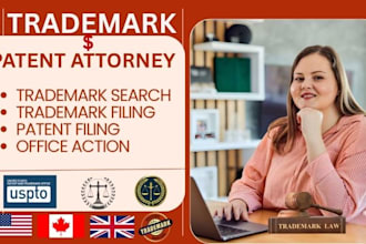 be your US licensed trademark registration  attorney and patent filing