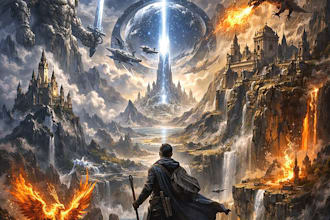 fantasy book cover, book cover design, fantasy book