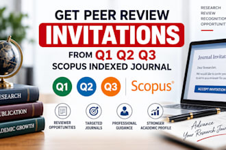 help you get peer review invitations from q1 q2 q3 scopus index journal