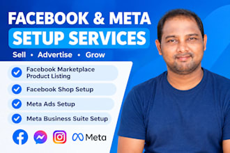 setup facebook marketplace product listing fb shop ad setup meta business suite