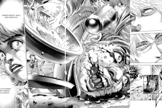 draw manga comic anime illustrations manga comic book pages and webtoon