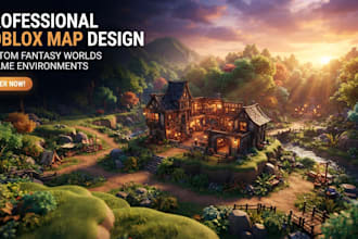 design custom roblox biome map with smooth terrain and interior architecture