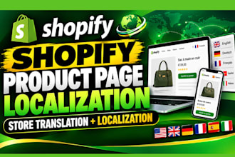 do shopify product page localization shopify store translation and localization