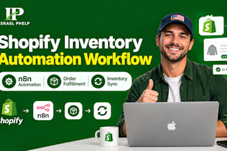 build shopify inventory automation workflow n8n order fulfillment inventory sync