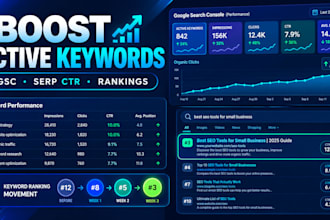 boost active keywords with google serp CTR search console