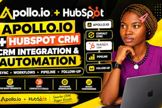 connect apollo io with hubspot CRM for sales automation