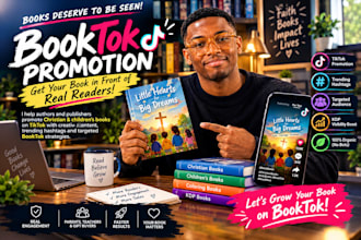 promote your book on booktok with tiktok book promotion