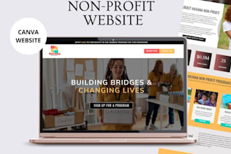 design non profit website squaresspace charity donation website on wordpress wix