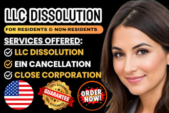dissolve your llc prepare US dissolution documents