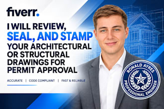 carolina, arizona stamp structural permit drawing for ca, tx, ohio city approval
