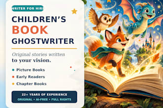 ghostwrite books for children