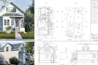 draw permit plans for city approval, architectural drawings,