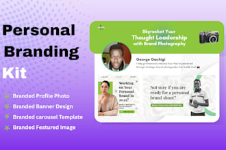 create premium personal brand visual kits