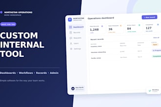 build a simple internal web app for your business