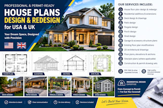 design redesign house plans deck patio pergola porch shed permit drawings usa uk