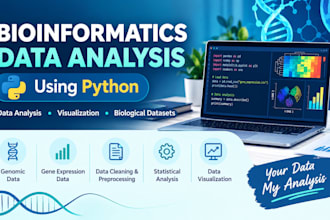 analyze biological and bioinformatics data using python