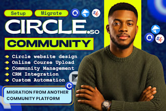setup circle so community circle online course circle website migration expert
