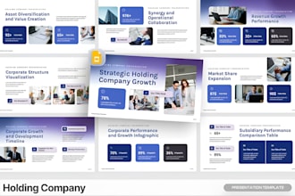 design professional business slides, company profiles and corporate presentation