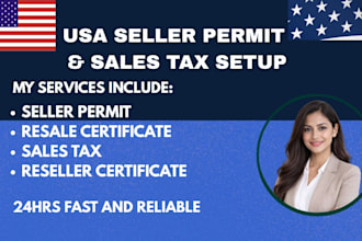get seller permit, resale certificate and sales tax exemption