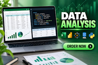 deliver expert data analysis and professional reports excel,sql,power bi