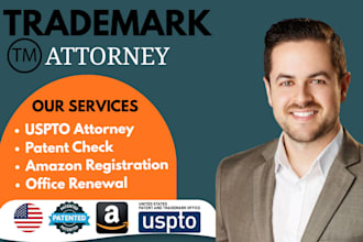 do your USA trademark registration, search, office actions and sou