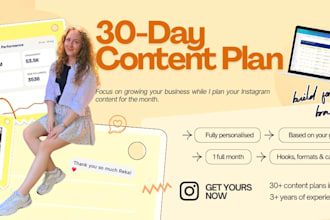 be your instagram content planner
