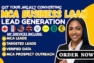 generate mca leads, business loan leads and b2b leads