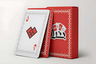 design card game mechanics, custom card art, and rulebook