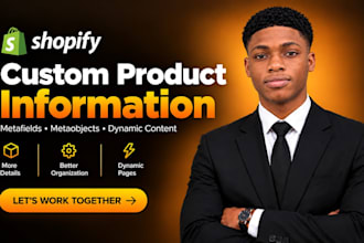 set up shopify metafields, metaobjects and dynamic product content