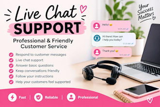 provide professional chat support