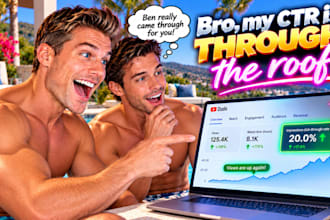 design a viral youtube thumbnail
