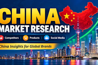 do china market research and competitor analysis