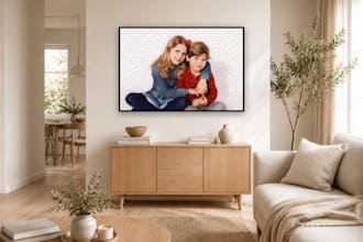 turn your photos into a true photo mosaic, print ready file