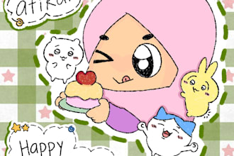 draw birthday art or any wishes